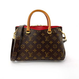 Louis Vuitton Pallas BB Handbag Nume Leather Brown